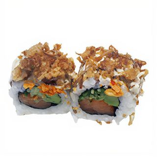 25 - Spicy salmón crunch