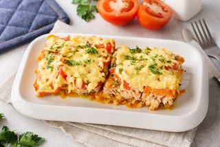 Филе горбуши под сыром