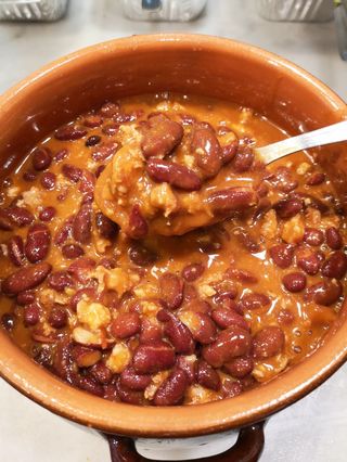 Porzione da 500 grammi di Fagioli alla messicana