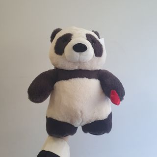 Peluche Branco e Preto