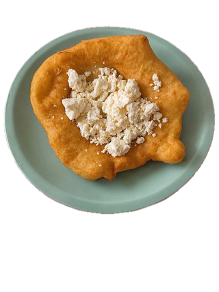 Мекица със сирене/ шарена сол
