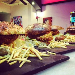 Hamburguesa De Pollo Fussion