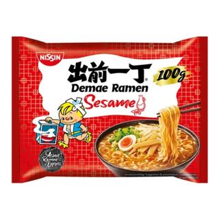 Fideos instantáneos Nissin Demae Ramen sabor sésamo (100 gr)