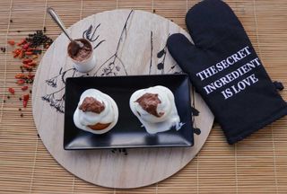 Papanasi cu ciocolata