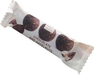 Nouri бонбони с шоколад и лешници, 3бр