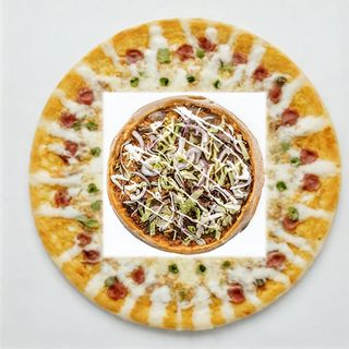 Pizza kebap completa