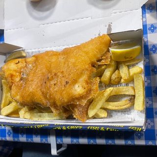 Large Cod Supper