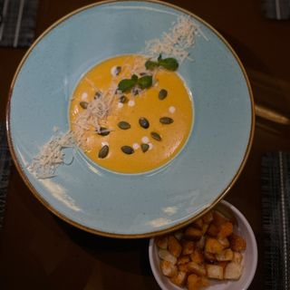 გოგრის კრემ-სუპი