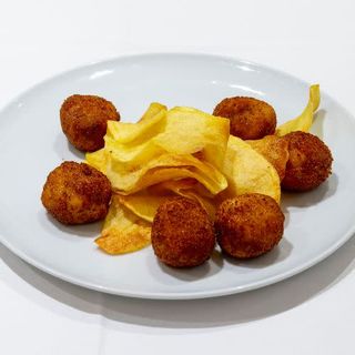 Croquetas caseras cremosas. 