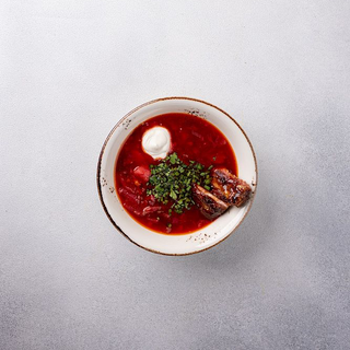 Борщ Український з м'ясом (350г)