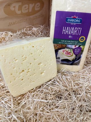 Havarti queso en lonchas 150g