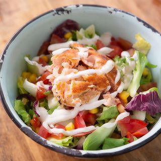 Ensalada con salmón