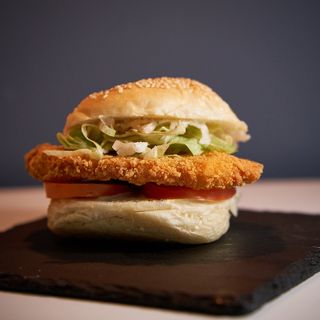 Double Chicken burger