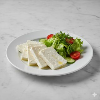 Queso Turco Con Ensalada 