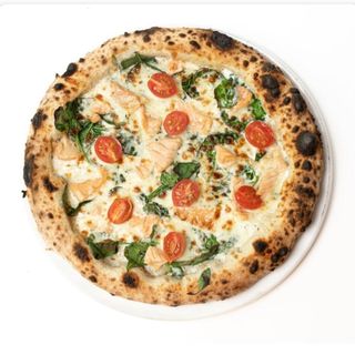 Піца з лососем (580г)