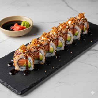 Crazy Salmón Roll (8 Pzs.)