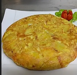 Tortilla Española Con Cebolla