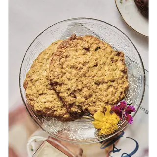 Cookie de avena y pistacho (10 unidades) - Gluten, huevo, frutos secos