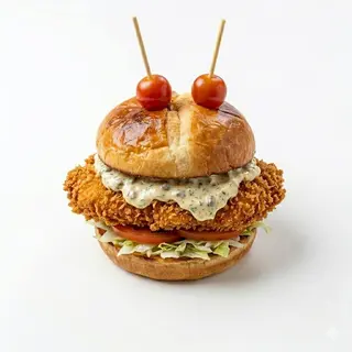 Burger De Pollo Crujiente