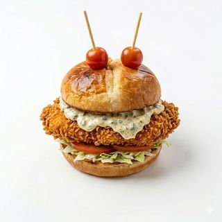 Burger De Pollo Crujiente