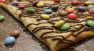 Crepe M&Ms Nutella