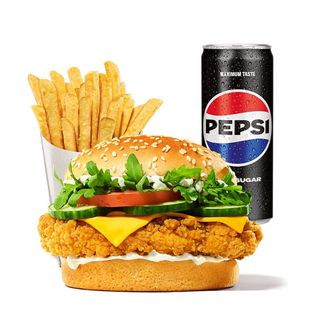 Chick'n Crunch Supreme Meal