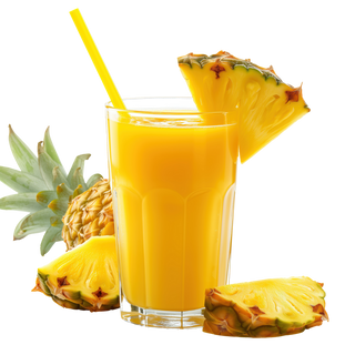 Jus d'ananas et citron