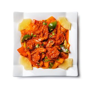 Prawns With Pineapple