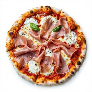 Prosciutto crudo, pomodoro fresco, stracchino