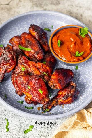 Skrzydełka w panierce hot