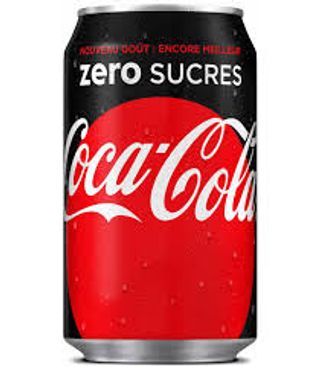 Coca Cola Zéro Canette