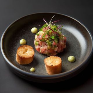 Tuna Tartar with Wasabi Mayo