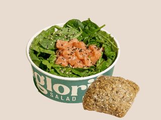 Raw Salmon Plate