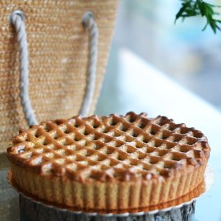 ვაშლის კექსი ნიგვზით და ფორთოხლით (სამარხვო)