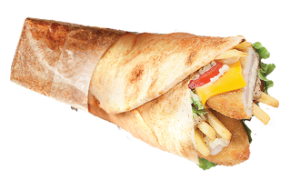 Roulée Patte À Pizza Cordon Bleu