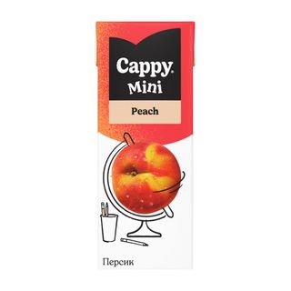 Нектар Cappy mini персик 0,2 л