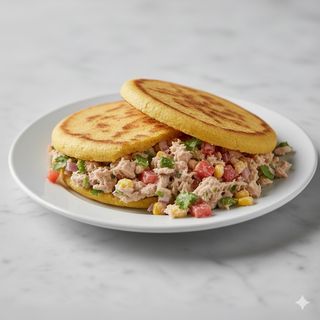 Arepa de salpicón de atún (1 ud.)