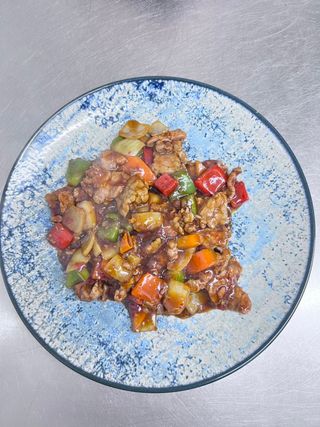 47 Ternera Con Salsa Picante