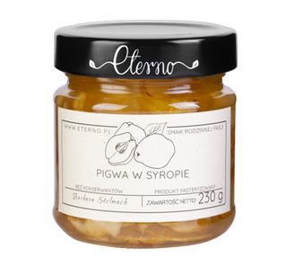 KONFITURA ETERNO - PIGWA W SYROPIE 230G