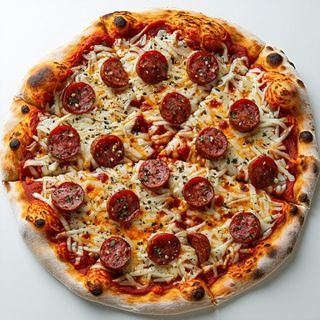 Pizza wurstel media 