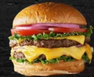 Double cheeseburger
