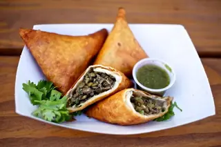 Beef Ethiopian Samosa