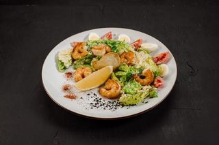 Салат Цезар з креветками 