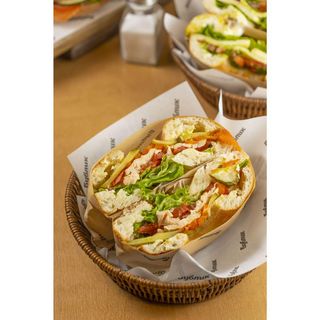 Деревенский бублик с курицей су-вид