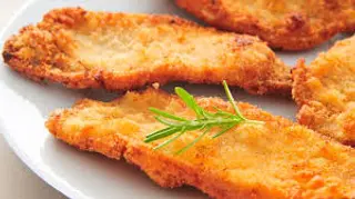 Plat Escalope Pané