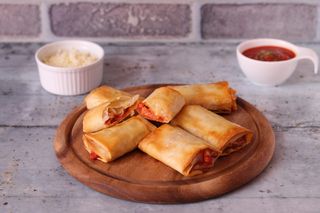 Involtini primavera mozzarella