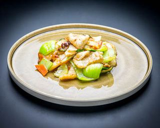  Rombo alle verdure