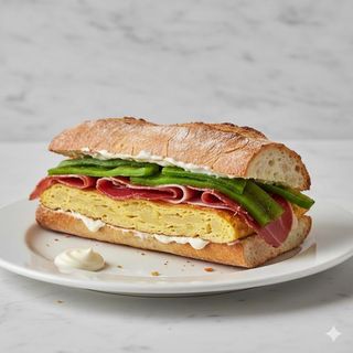 Serranito De Tortilla De Patatas