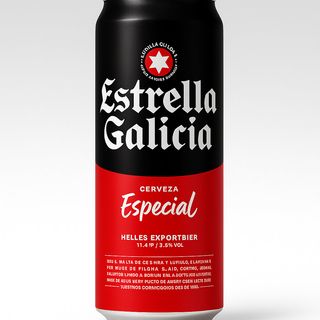 Cerveza Estrella Galicia Lata 330ml