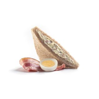 Sándwich De Bacon Con Huevo